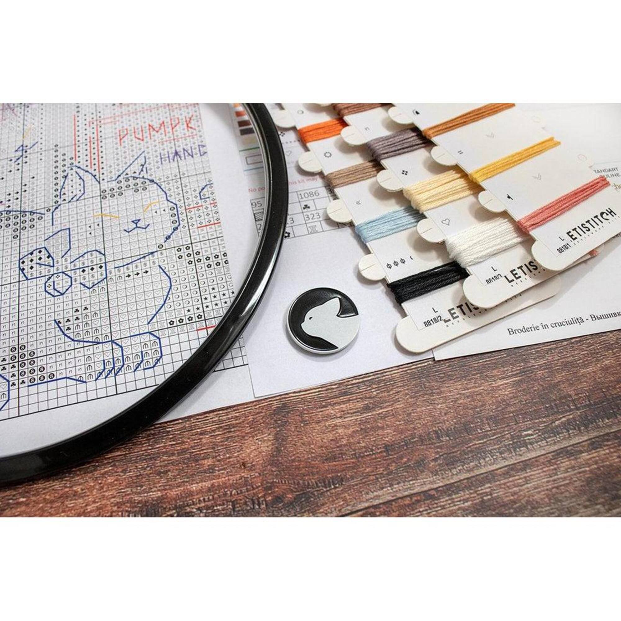 LetiStitch Best Toy Counted Cross Stitch Kit